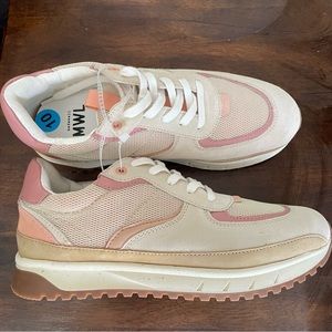 New Madewell kick off trainer sneakers women's 10